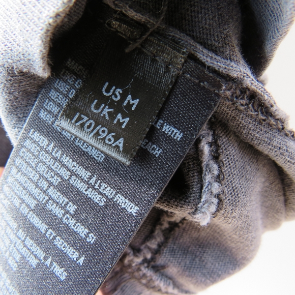 Free People We the Free Aubrey One Shoulder Graphite Gray T-Shirt - Picture 14 of 15